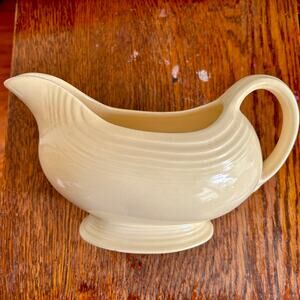 Homer Laughlin Fiestaware Retired New Yellow (1986-2002) Gravy Boat.